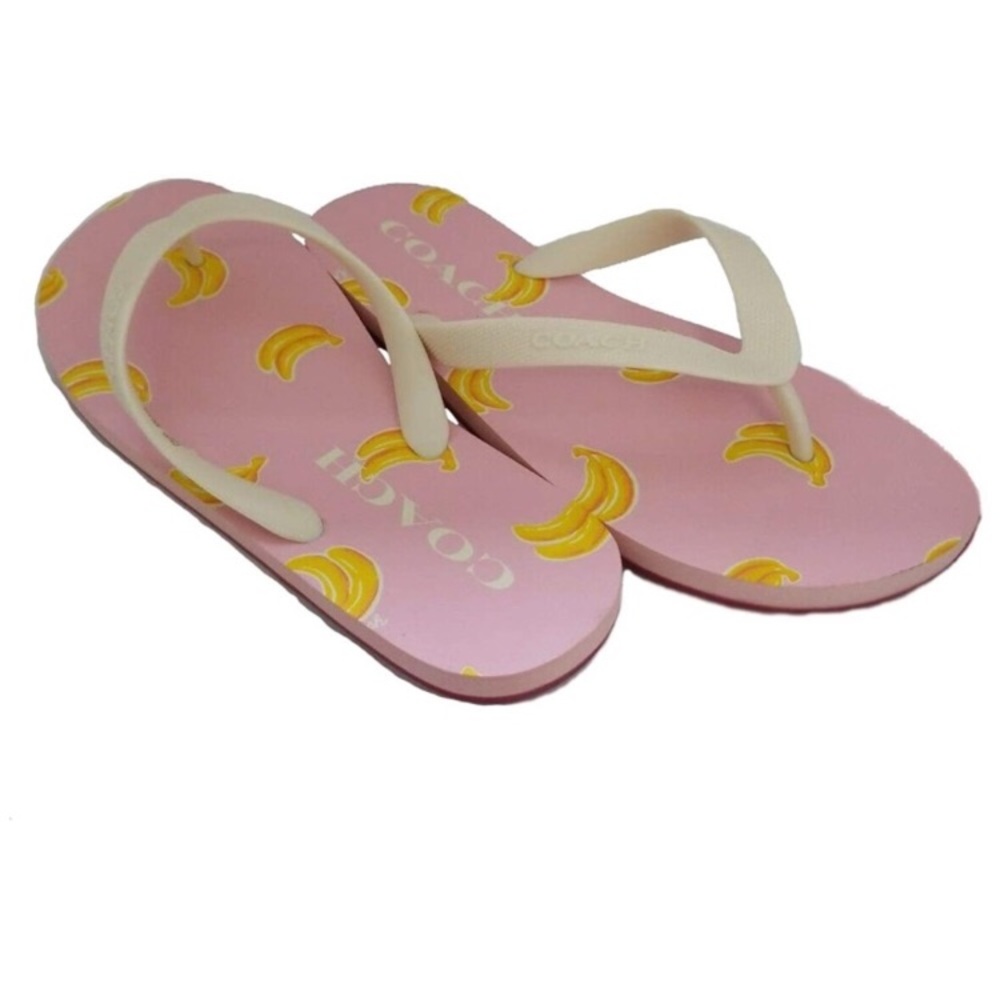 COACH ZAK PINK WITH BANANA’S FLIP FLOP